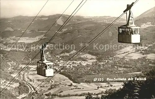 Seilbahn Rax  / Bahnen /