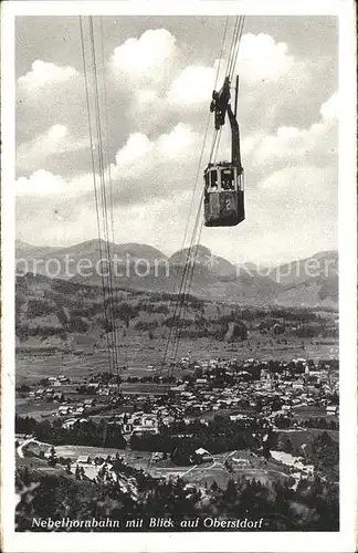 Seilbahn Nebelhorn Oberstdorf  / Bahnen /