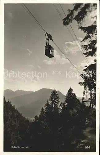 Seilbahn Nebelhorn  / Bahnen /