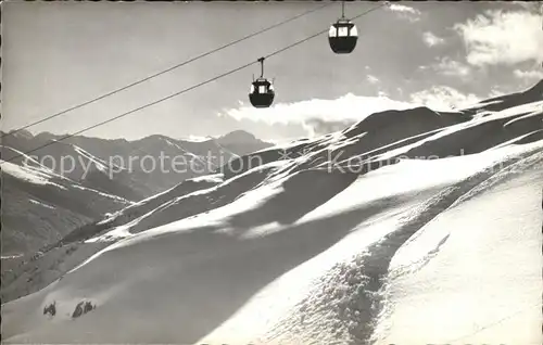 Seilbahn Schatzalp-Strelapass Piz d'Aela Davos  / Bahnen /