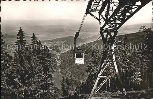 Seilbahn Schauinsland Schwarzwald  / Bahnen /