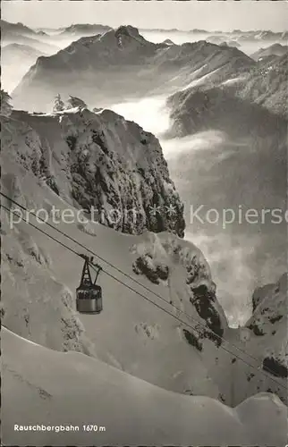 Seilbahn Rauschberg  / Bahnen /