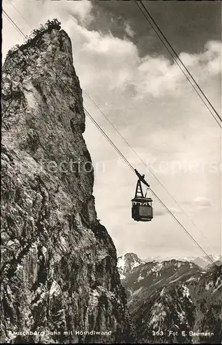 Seilbahn Rauschberg Hoerndlwand  / Bahnen /