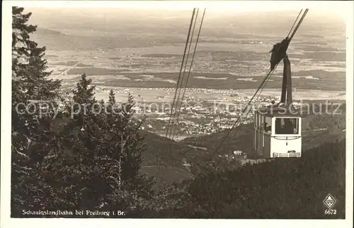 Seilbahn Schauinsland Freiburg im Breisgau / Bahnen /