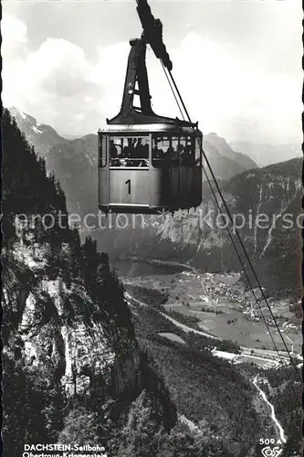 Seilbahn Dachstein Obertraun-Krippenstein / Bahnen /