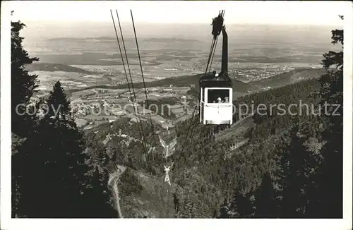 Seilbahn Schauinsland Freiburg Rheinebene / Bahnen /