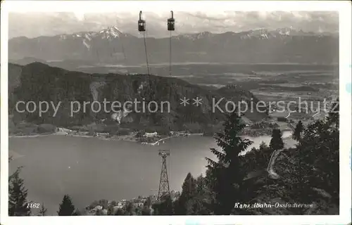 Seilbahn Kanzel-Ossiachersee  / Bahnen /