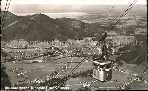 Seilbahn Rauschberg Ruhpolding Chiemsee / Bahnen /