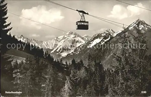 Seilbahn Nebelhorn  / Bahnen /