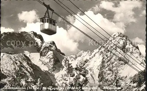 Seilbahn Kreuzeck Zugspitze Hoellental Waxenstein / Bahnen /