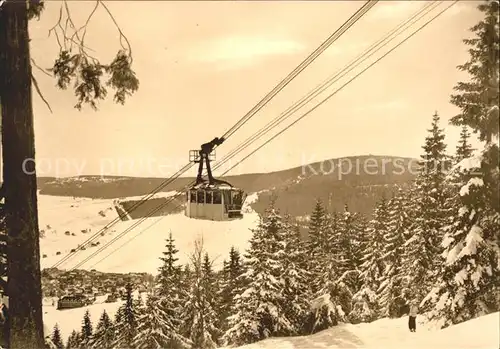 Seilbahn Oberwiesenthal Erzgebirge  / Bahnen /