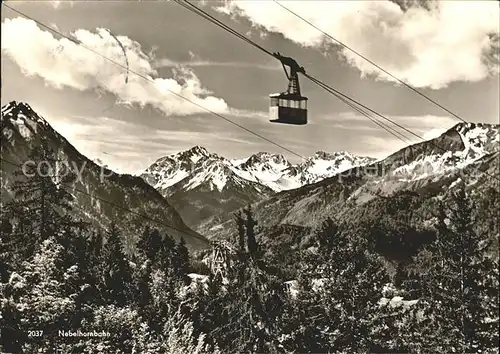 Seilbahn Nebelhorn  / Bahnen /