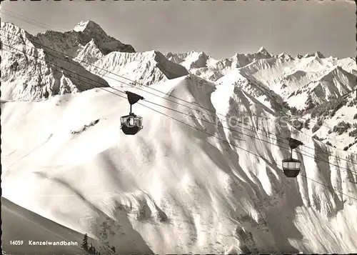 Seilbahn Kanzelwand Riezlern Kleinwalsertal / Bahnen /