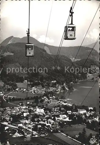 Seilbahn Zwoelfer-Horn St. Gilgen Wolfgangsee  / Bahnen /