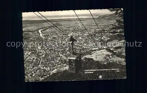 Seilbahn Dornbirn Bodensee Vorarlberg / Bahnen /