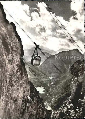 Seilbahn Rauschberg Ruhpolding  / Bahnen /