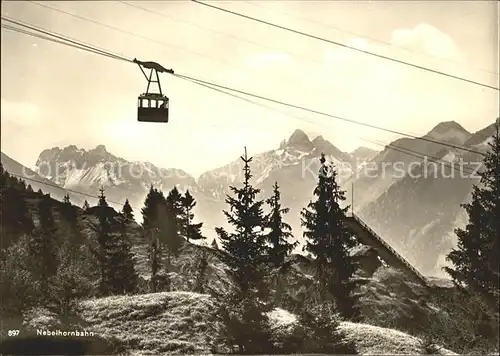 Seilbahn Nebelhorn  / Bahnen /