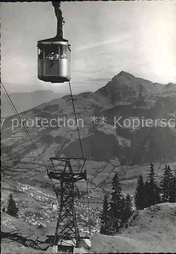 Seilbahn Hahnenkamm Kitzbuehel Kitzbueheler Horn  / Bahnen /