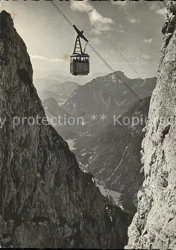 Seilbahn Rauschberg Ruhpolding Hoerndlwand Trauntal / Bahnen /