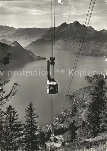 Seilbahn Weggis-Rigi-Kaltbad Vierwaldstaettersee Pilatus  / Bahnen /