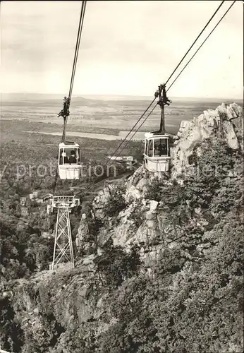 Seilbahn Thale Harz  / Bahnen /