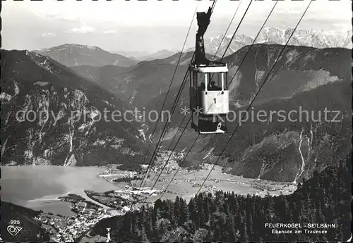 Seilbahn Feuerkogel Ebensee am Traunsee  / Bahnen /