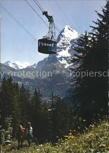 Seilbahn Schilthorn Muerren Eiger  / Bahnen /