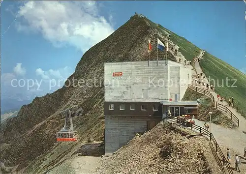 Seilbahn Soerenberg-Brienzer Rothorn Bergstation  / Bahnen /