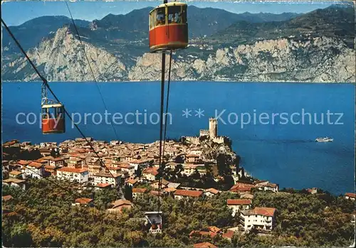 Seilbahn Monte Baldo Malcesine Lago di Garda  / Bahnen /