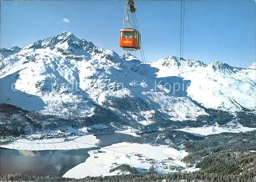 Seilbahn Silvaplana-Corvatsch Piz Albana  / Bahnen /