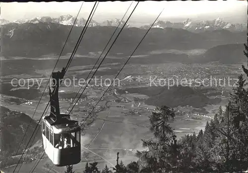 Seilbahn Kanzel Villach Julische Alpen  / Bahnen /