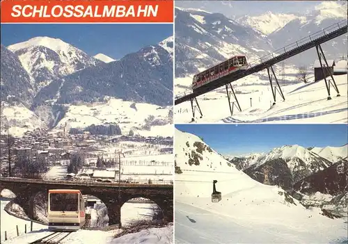 Zahnradbahn Schlossalmbahn Bad Hofgastein Gaiskarkogel Tischlerkargletscher  Kat. Bergbahn