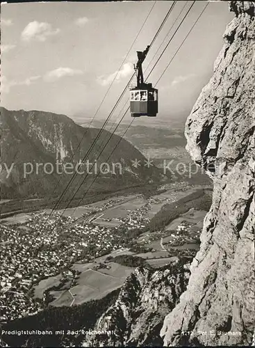 Seilbahn Predigtstuhl Bad Reichenhall  / Bahnen /