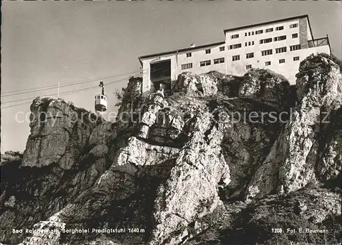 Seilbahn Predigtstuhl Bad Reichenhall Berghotel / Bahnen /