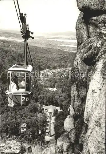 Seilbahn Thale Harz  / Bahnen /