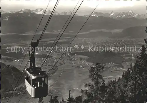 Seilbahn Kanzel Villach Julische Alpen  / Bahnen /