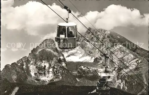 Seilbahn Jennerseilbahn / Bahnen /