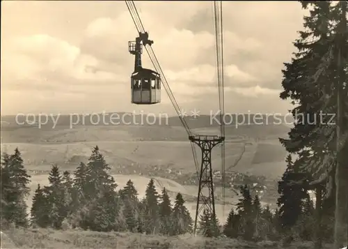 Seilbahn Fichtelberg Oberwiesenthal Erzgebirge / Bahnen /