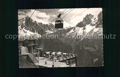 Seilbahn Terrasse du Pavillon de Plan-Praz Chamonix-Mont-Blanc  / Bahnen /