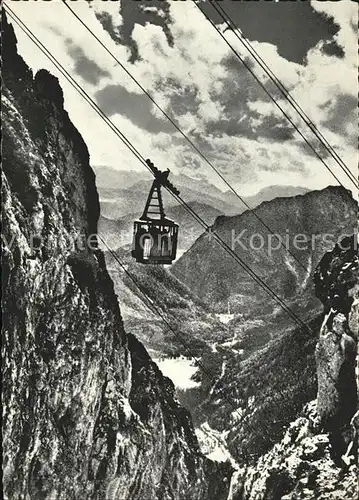 Seilbahn Rauschberg Ruhpolding  / Bahnen /