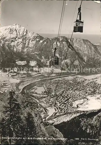 Seilbahn Predigtstuhl Bad Reichenhall  / Bahnen /