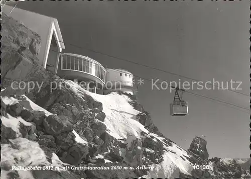 Seilbahn Valluga Gratrestauration St. Anton am Arlberg  / Bahnen /