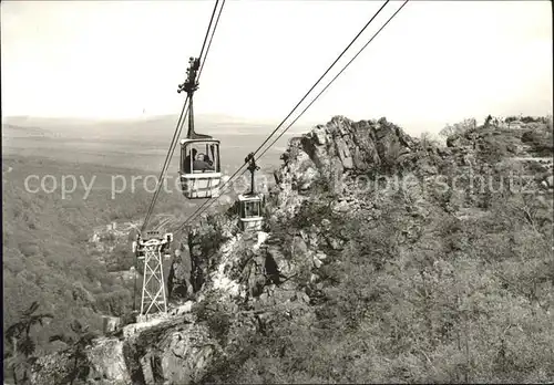 Seilbahn Thale Harz Dr.-Ernst-Wachler-Felsen  / Bahnen /