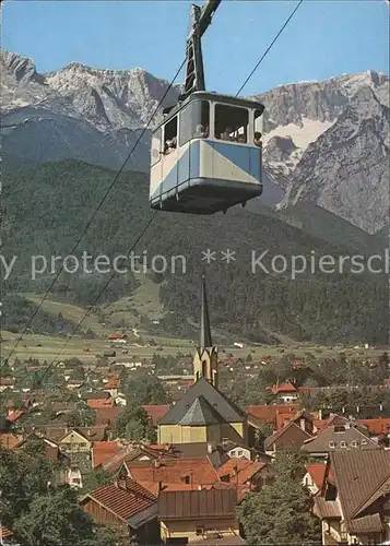 Seilbahn Wankbahn Garmisch-Partenkirchen Hoellental Zugspitze / Bahnen /