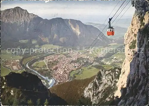 Seilbahn Predigtstuhl Bad Reichenhall Hochstaufen  / Bahnen /