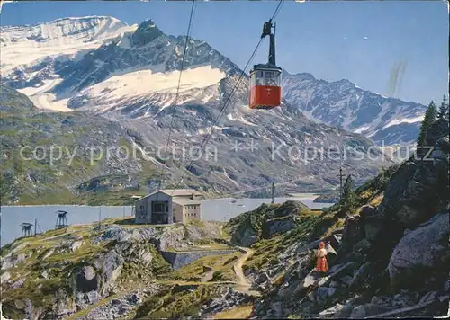 Seilbahn Enzingerboden-Weiss-See Mittelstation Tauernmoos-See Hohe Riffel / Bahnen /