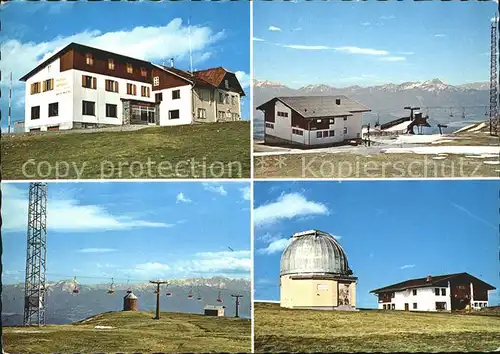 Sessellift Gerlitzen Gipfelhaus Karawanken Mittagskogel Julische Alpen Kat. Bahnen