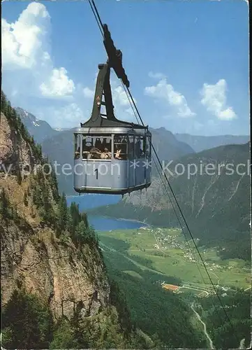 Seilbahn Dachstein Obertraun Riesen-Eishoehlen Krippenstein Hallstaetter-See / Bahnen /