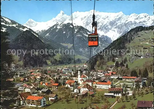 Seilbahn Montafoner Hochjochbahn Schruns Zimba Vandanser Steinwand  / Bahnen /