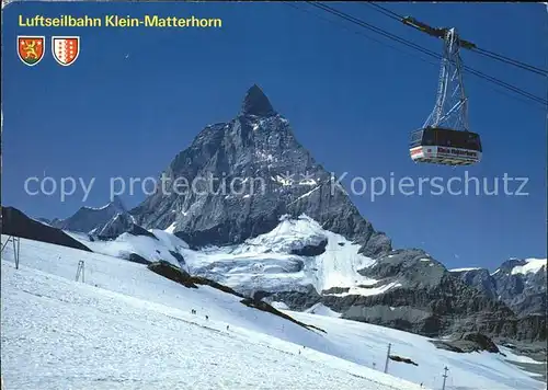 Seilbahn Klein-Matterhorn Zermatt  / Bahnen /